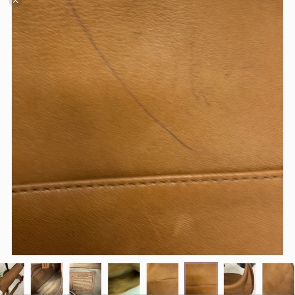 Vintage Coach saddle bag - Picture 9 of 11